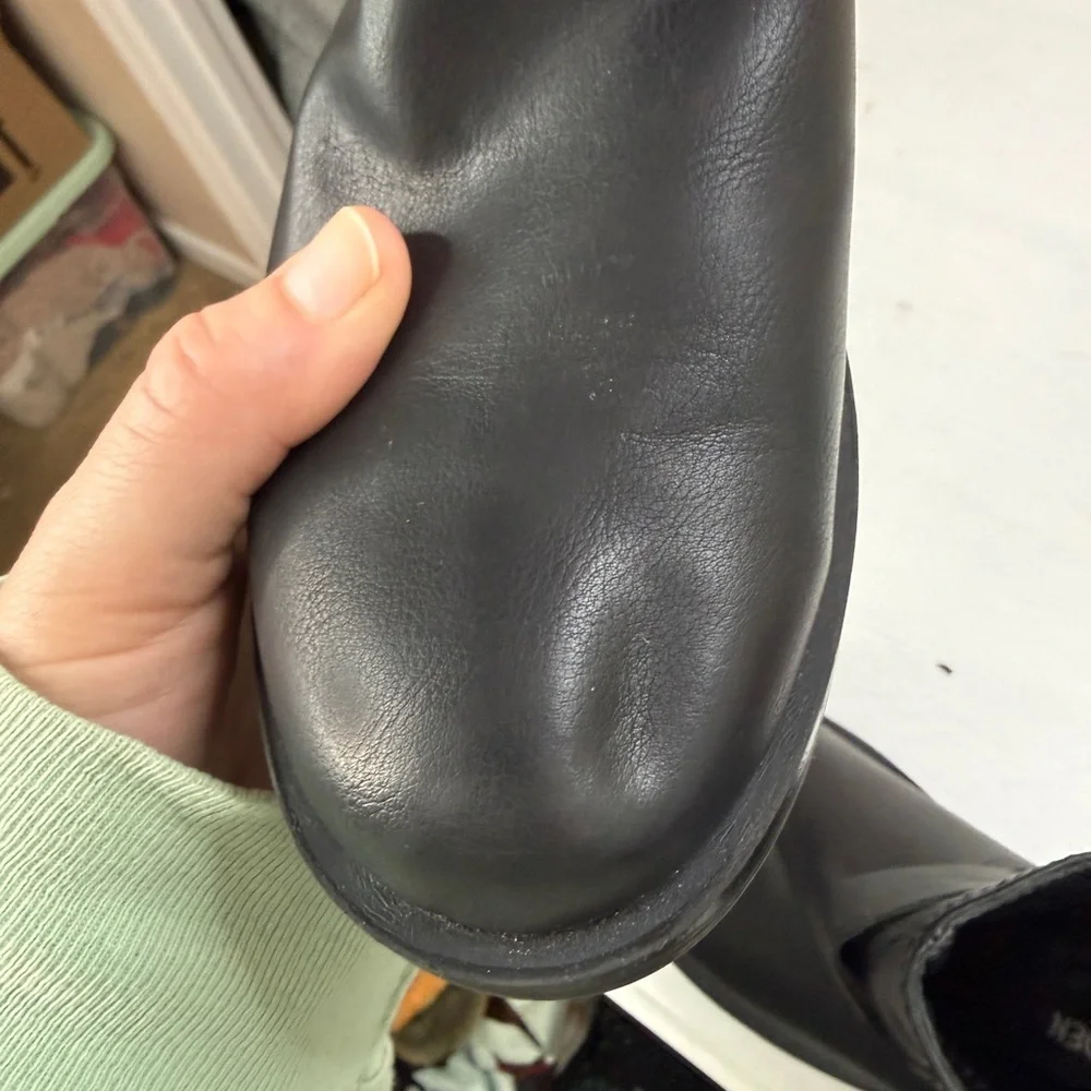 STEVE MADDEN Jengine Harness Moto Boots Girl sz 1